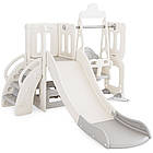 Дитячий ігровий комплекс Mealux Elsa White / Grey (арт. KD-B012 White / Grey)