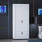 Шафа для одягу "Каліфорнія" CL-602, Білий (100/230/52), МДФ