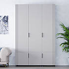 Шафа для одягу "Каліфорнія" CL-602-L_CL-604-R, Кашемір (150/230/52), МДФ