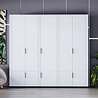 Шафа для одягу "Каліфорнія" CL-602_CL-604_CL-602 Білий (250/230/52), МДФ