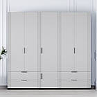 Шафа для одягу "Каліфорнія" CL-601_CL-604_CL-601, Кашемір (250/230/52) , МДФ