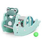 Дитячий ігровий комплекс Mealux Froggy Mint (арт. KD-D011 Mint)