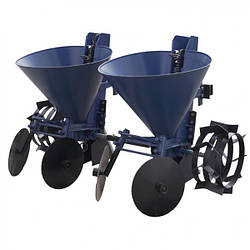 Картоплесаджалка 2-рядна ланцюгова до мототрактора (з фіксованим міжряддям) (КС17)