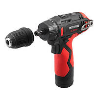 Акумуляторна дриль-шуруповерт INTERTOOL WT-0318 12 В, 30 Nm, знімний патрон