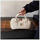 Жіноча сумка Miu Miu біла через плече, фото 5