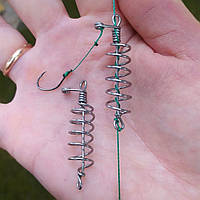 🇺🇦 Рыболовная кормушка "КОРМАЧОК с отводом" (нержавейка 60х16мм) 🇺🇦