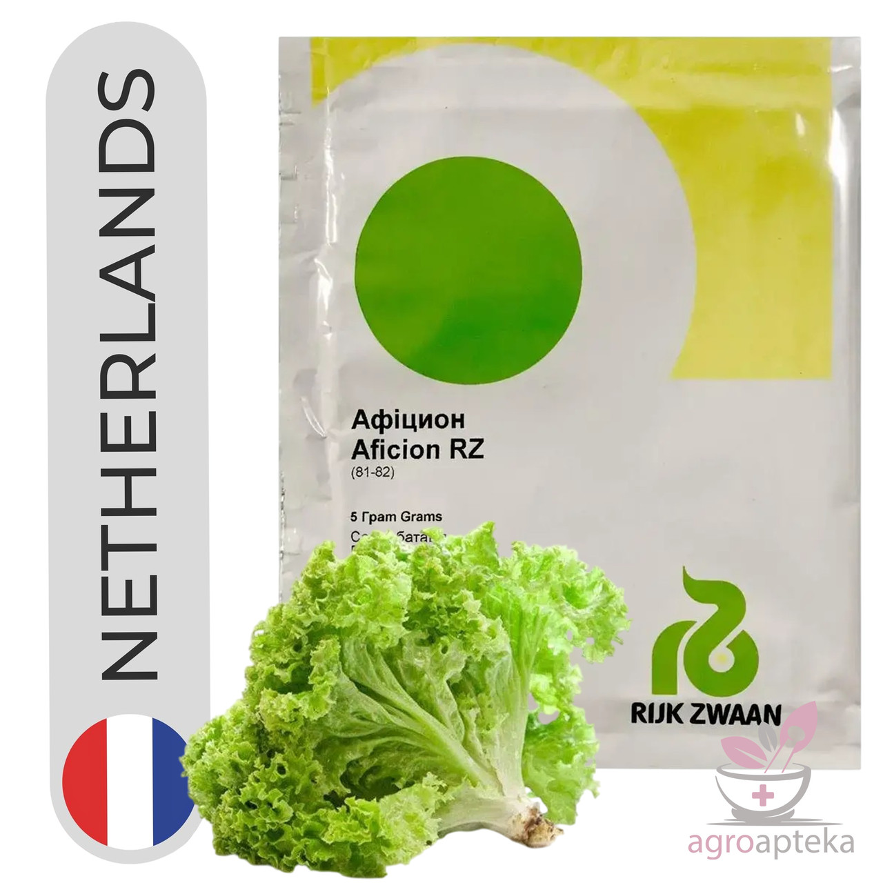 Салат Афіціон 5г Rijk Zwaan, фото 1