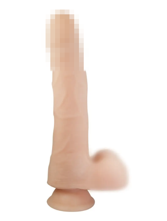 Фалоїмітатор Nature Skin Big Dong, 28х4,5 см., фото 1