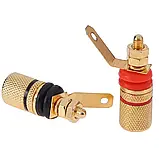 Термінал затискач для акустичних кабелів колонок, фото 3