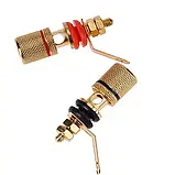 Термінал затискач для акустичних кабелів колонок, фото 4