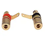 Термінал затискач для акустичних кабелів колонок, фото 6