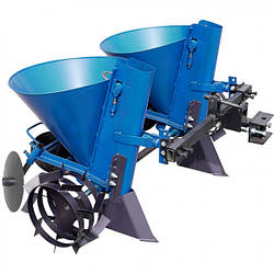 Картоплесаджалка 2-рядна ланцюгова до мототрактора (з регульованим міжряддям) (КС18)