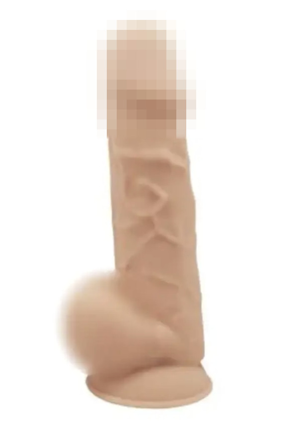 Фалоїмітатор Silexd Norman Premium Silicone Dildo MODEL 4 size 8.5", 23х5 см., фото 1