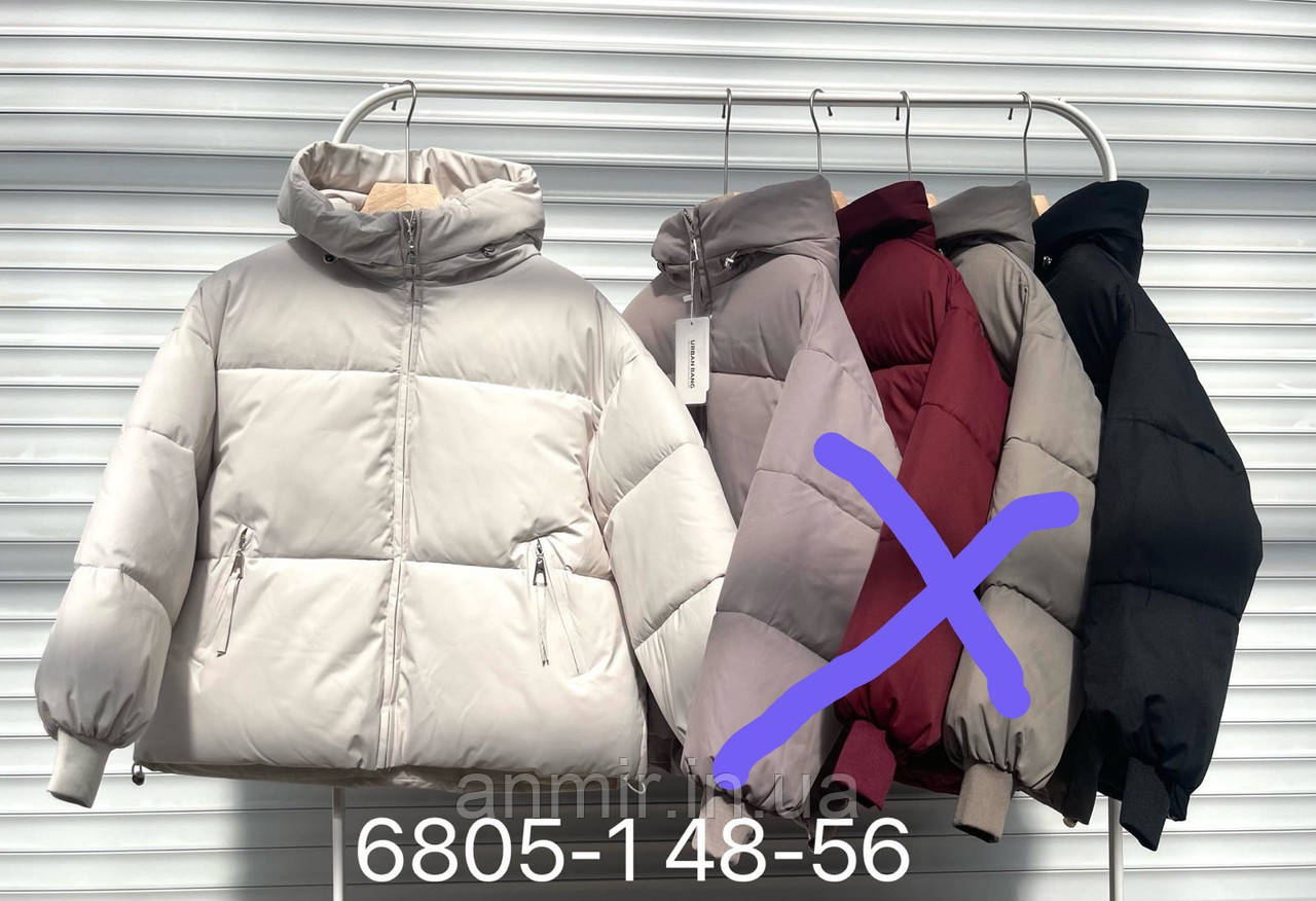Куртка тепла жіноча єврозима 48-56 колір уточнюйте під час замовлення