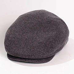 Кепі реглан тепла KENT&AVER, кашемір темно-сірий 57-58