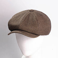 Кепі босячка тепла KENT&AVER, кашемір коричньовий 57-58