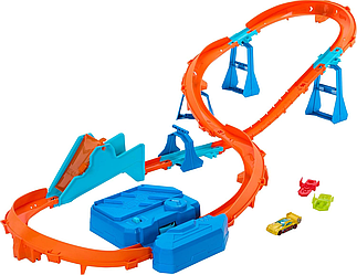 Моторизований трек Хот Вілс Крутий стрибок Hot Wheels Track JDB49