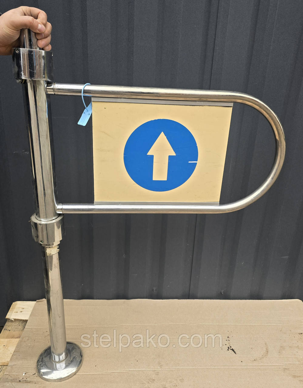 Вхідний турнікет механічний «Брамка», 65 см., лівий, Б/у, фото 1