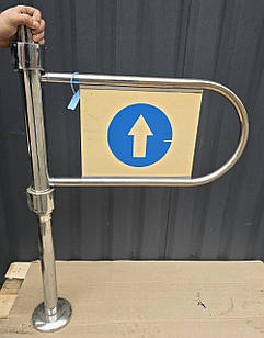 Вхідний турнікет механічний «Брамка», 65 см., лівий, Б/у