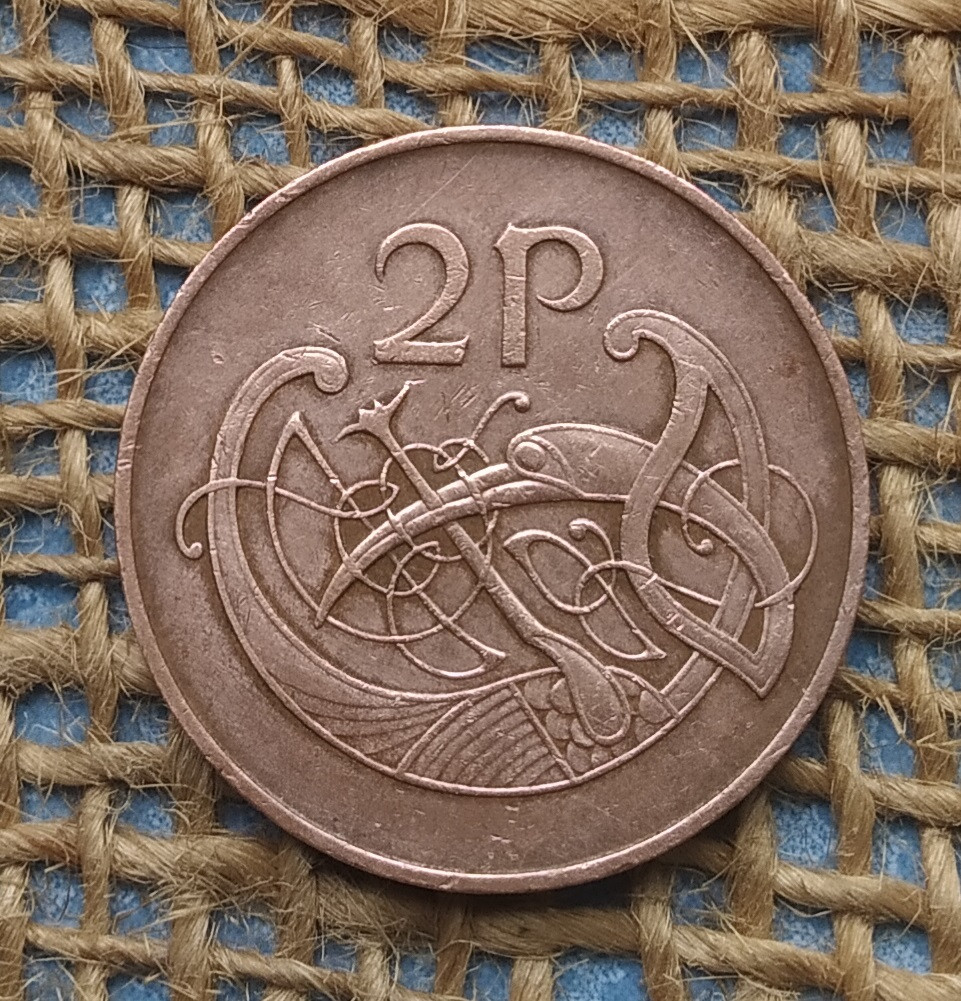 2 пенса 1971 року. Iрландiя, фото 1