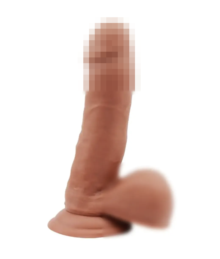 Фалоімітатор реалістичний на присосці Сhisa Fornicator, 19х4 см., фото 1