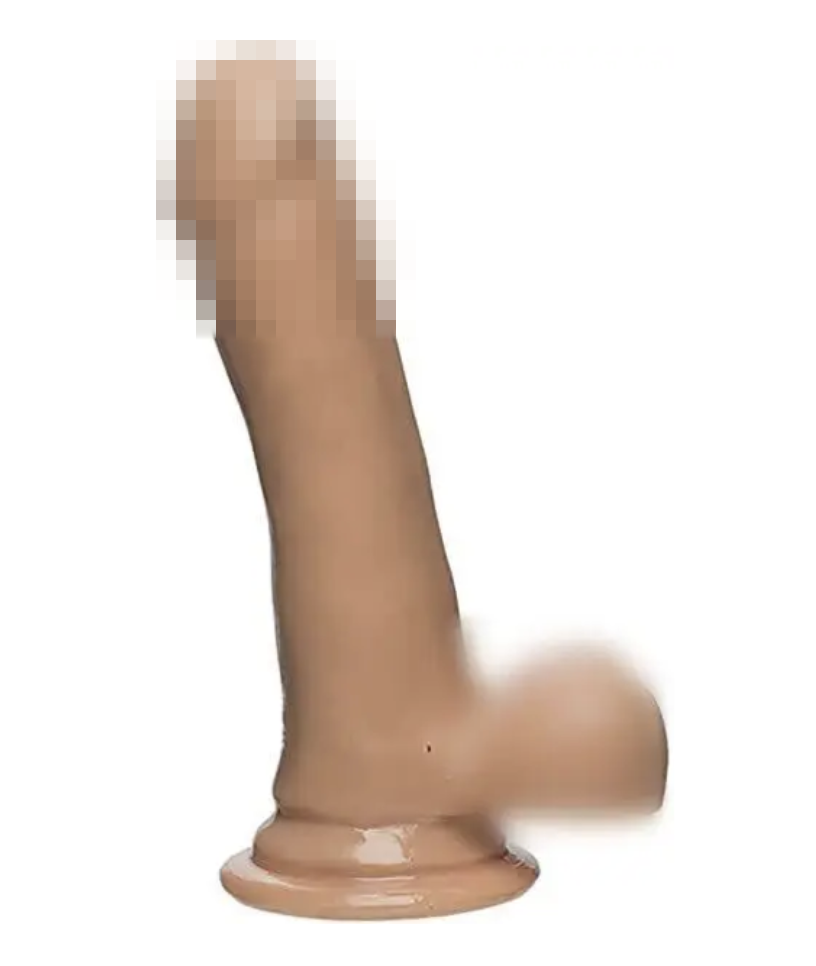 Фалоїмітатор The D — Slim D 6" Vanilla від Doc Johnson, 18,5х3,5 см., фото 1