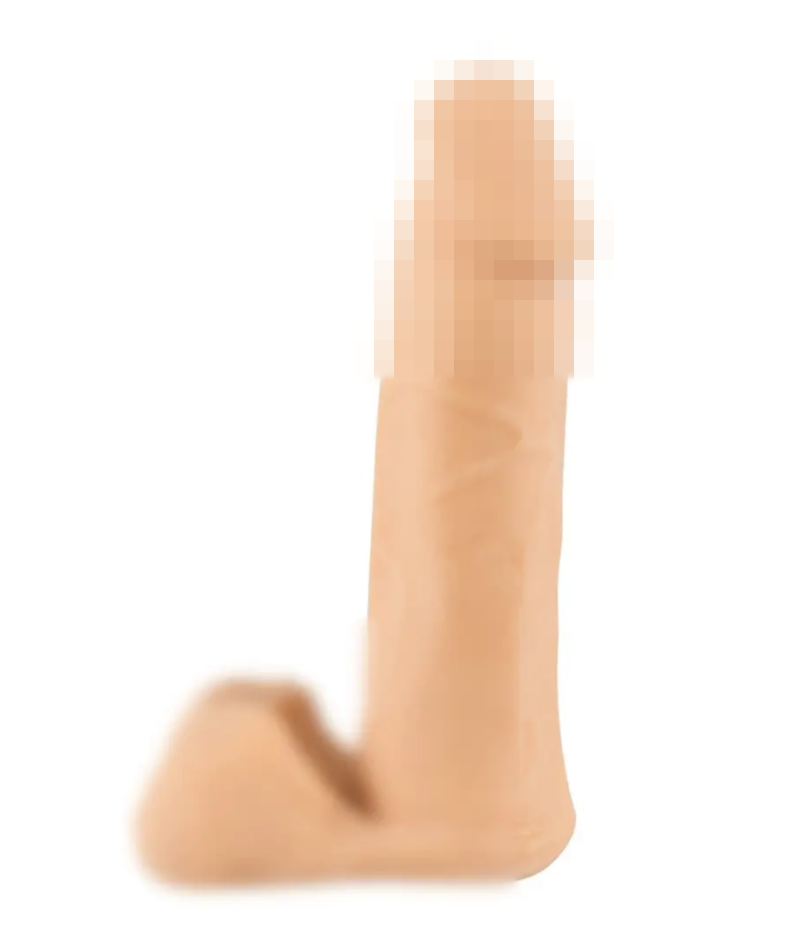 Фалоімітатор Nature Skin Real Dong, 20х4,5 см., фото 1