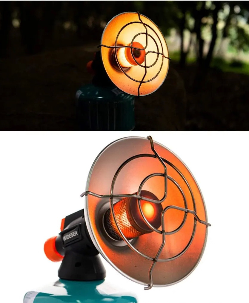 Кемпінговий газовий нагрівач Widesea, фото 1