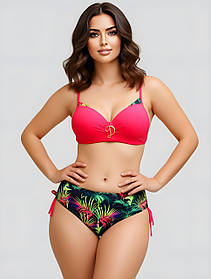 Купальник поділений Z.Five 068-2 червоний 48 50 52 54 56 розмір