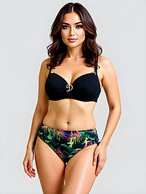 Купальник поділений Z.Five 068-2 чорний 48 50 52 54 56 розмір