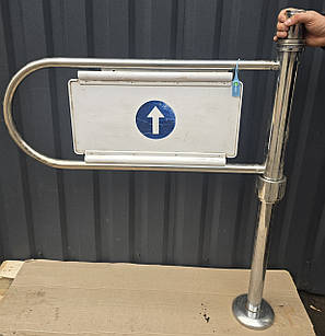 Вхідний турнікет механічний «Брамка», 80 см., правий, Б/у