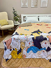 Плед новорічний на еко овчині Півтораспальний, фото 3