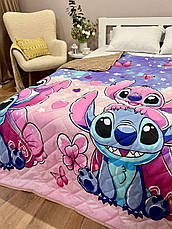 Плед новорічний на еко овчині Півтораспальний, фото 4