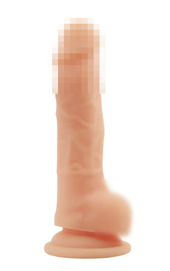 Фалоїмітатор Naked Legend Explorer flesh Dildo, 18х3,7 см., фото 1