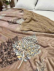 Плед на овчині Півтораспальний, фото 4