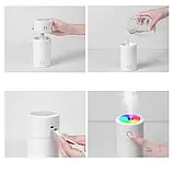 Зволожувач повітря з підсвіткою H2O Colorful HUMIDIFIER білий, USB, фото 4