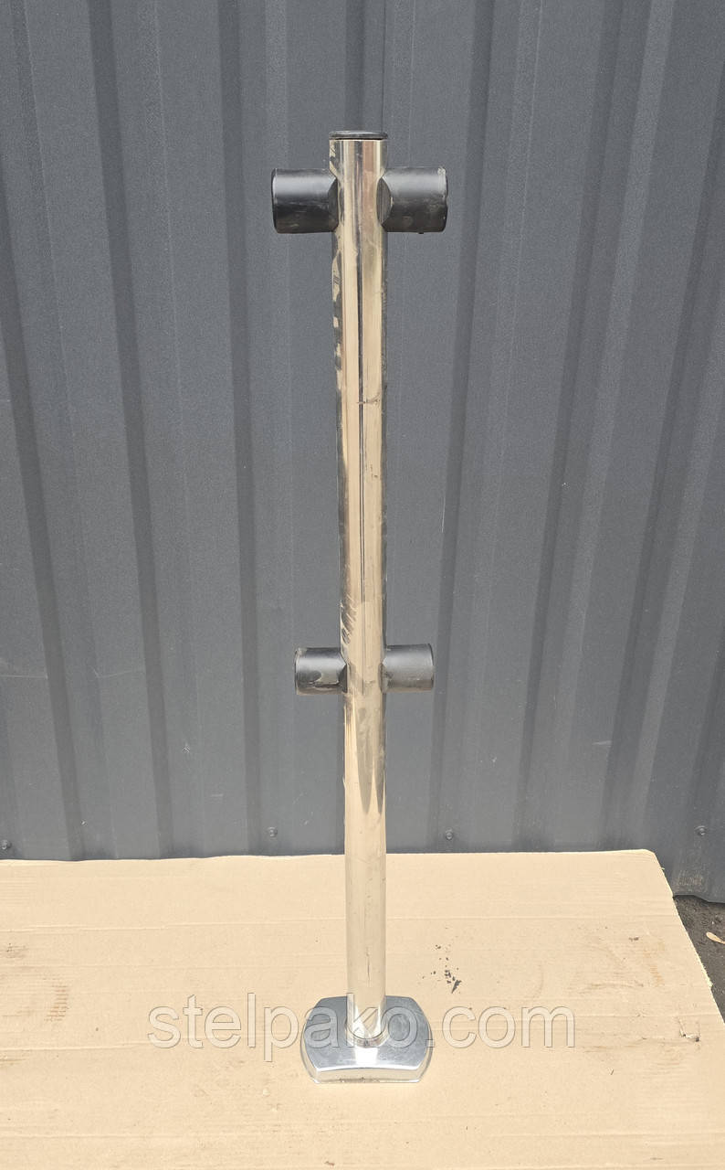 Турнікет, стовп проміжний Modern Expo, висота 105 см., тримач труби 40 мм., Б/у, фото 1