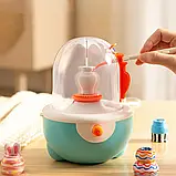 Набір для творчості Перегоновий круг з інструментами, глиною та фарбами TNWX-4710C USB, фото 2