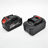 Акумуляторна мінімізова Electric chain saw 8 дюймів + 2 акумулятори 48V Мініпила садова, фото 9