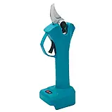 Акумуляторний секатор для обрізання дерев і чагарників садові ножиці з 2 акумуляторами 24 V у кейсі, фото 4