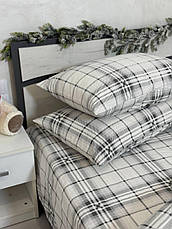 Байковий комплект постільної білизни Півтораспальний розмір, фото 4
