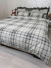 Байковий комплект постільної білизни Півтораспальний розмір, фото 5