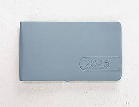 Тижневик датований 2026 Light Morandi Інтегральна обкл. Світло-синій 128 арк. у лінію (ВМ2910-30) Buromax