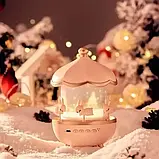 Музичний нічник-проєктор з Bluetooth Карусель зайчиків WH-E11-02 Дитячий музичний нічник, фото 4