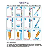 Дитячий килимок для малювання водою Aquamagic Magical Aqua Mat розвивальний аквакидочок із водними маркерами, фото 7