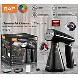 Відпарювач із двома насадками для одягу на 1600 Вт RAF R.1272 Чорний, фото 8