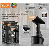 Ручний вертикальний відпарювач із двома насадками для одягу 1600 Вт RAF R.1285B Електричний відпарювач, фото 2