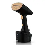 Ручний вертикальний відпарювач із двома насадками для одягу 1600 Вт RAF R.1285B Електричний відпарювач, фото 3