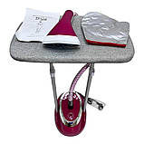 Відпарювач вертикальний зі стійкою для одягу Zepline ZP-129 3000 Вт 3 л. Червоний, фото 4