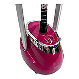 Відпарювач вертикальний зі стійкою для одягу Zepline ZP-129 3000 Вт 3 л. Червоний, фото 5